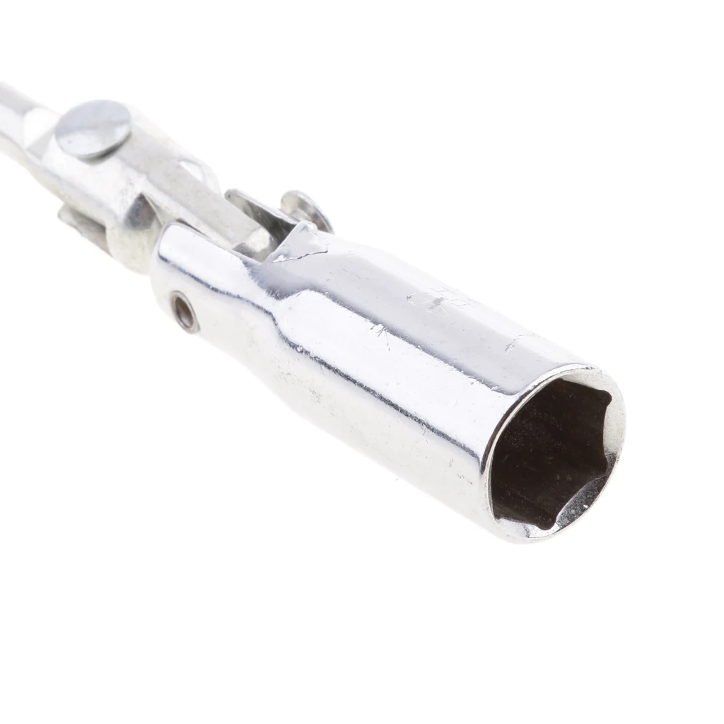 16mm Flexible Spark Plug Removal Tool Socket Wrench Installation Head T-Bar