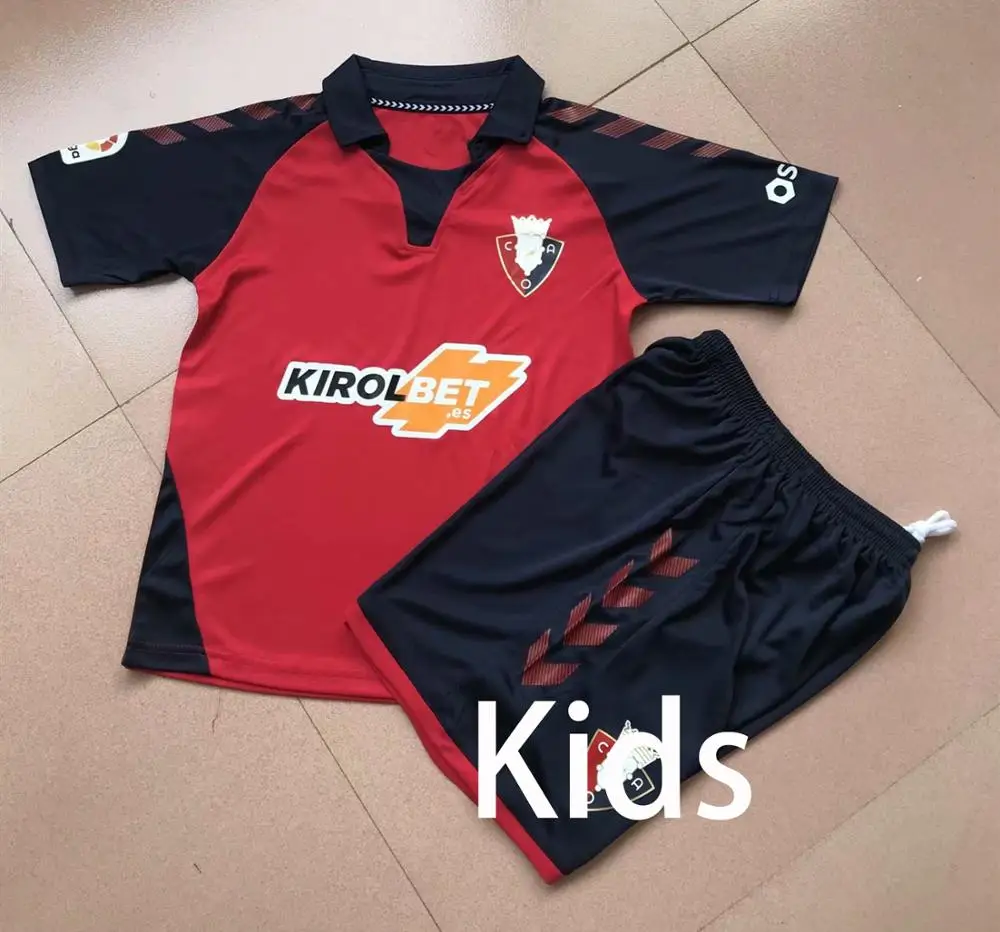 Комплекты для детей 19 20 Osasuna Futbol Camisa 2019 2020 футболка мальчиков Camiseta de futbol Maillot Maglia