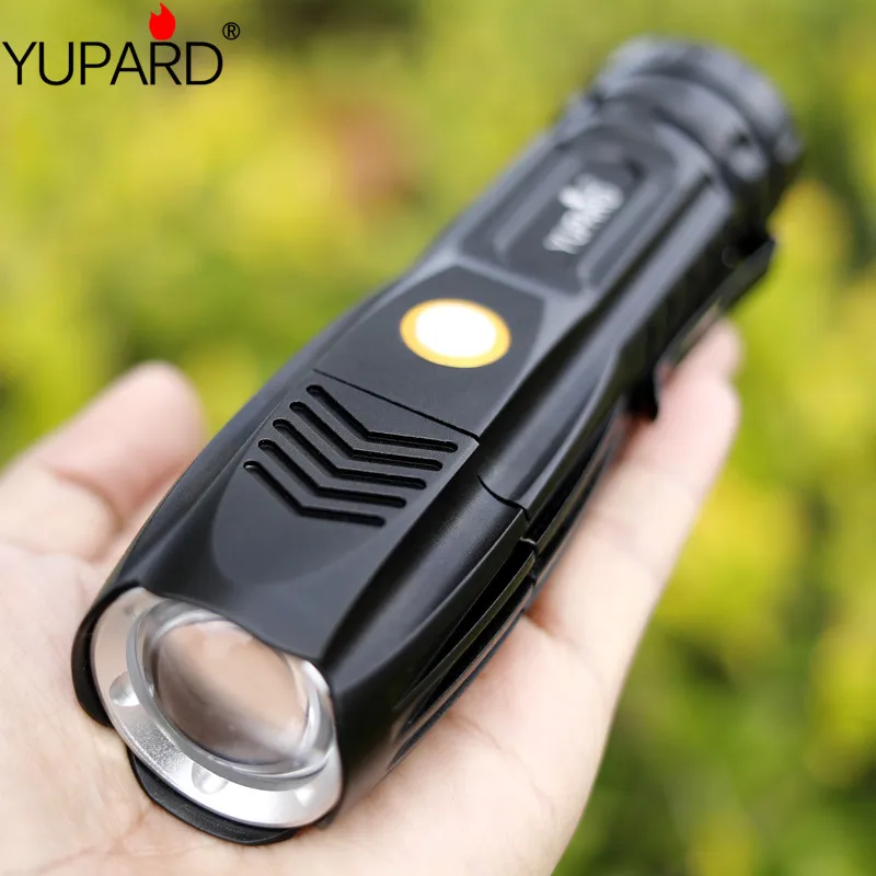 

XHP90.2 Powerful LED Flashlight Zoom Tactical Torch USB Rechargeable Linterna Waterproof Lamp Ultra Bright Lantern Camping