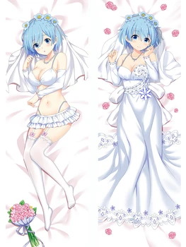 

Mxdfafa Anime Character Printed Dakimakura CaseRe Zero kara Hajimeru Isekai Seikatsu Hugging Body Pillowcase Cartoon Pillowslip