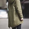 Maden men's thick hooded M-51 fishtail cotton coat plus velvet parka coat jacket army green cotton coat windbreaker men ► Photo 2/6