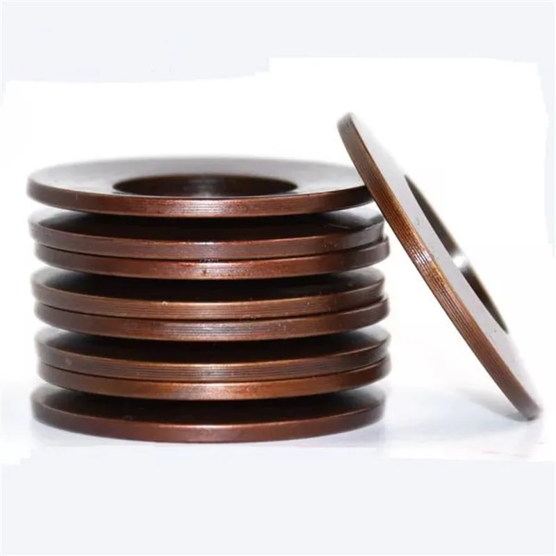 

10-22.5 DIN2093C Spring Washers -C Conical Dish Gasket Heavy Duty Disc Spring Washer 60 Si2 MnA Material Quenching Treatment