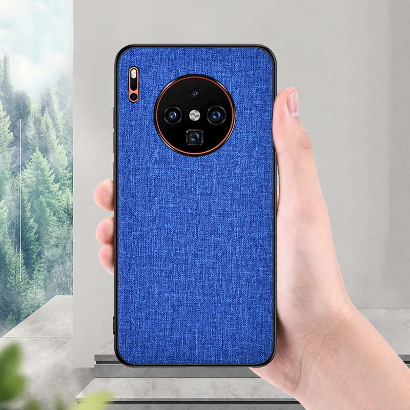 Чехол для huawei P30 P20 Pro mate 20 Lite, чехол s, тонкая ткань, жесткая задняя крышка для huawei P Smart Plus Z Nova 4 4E 3i 3E