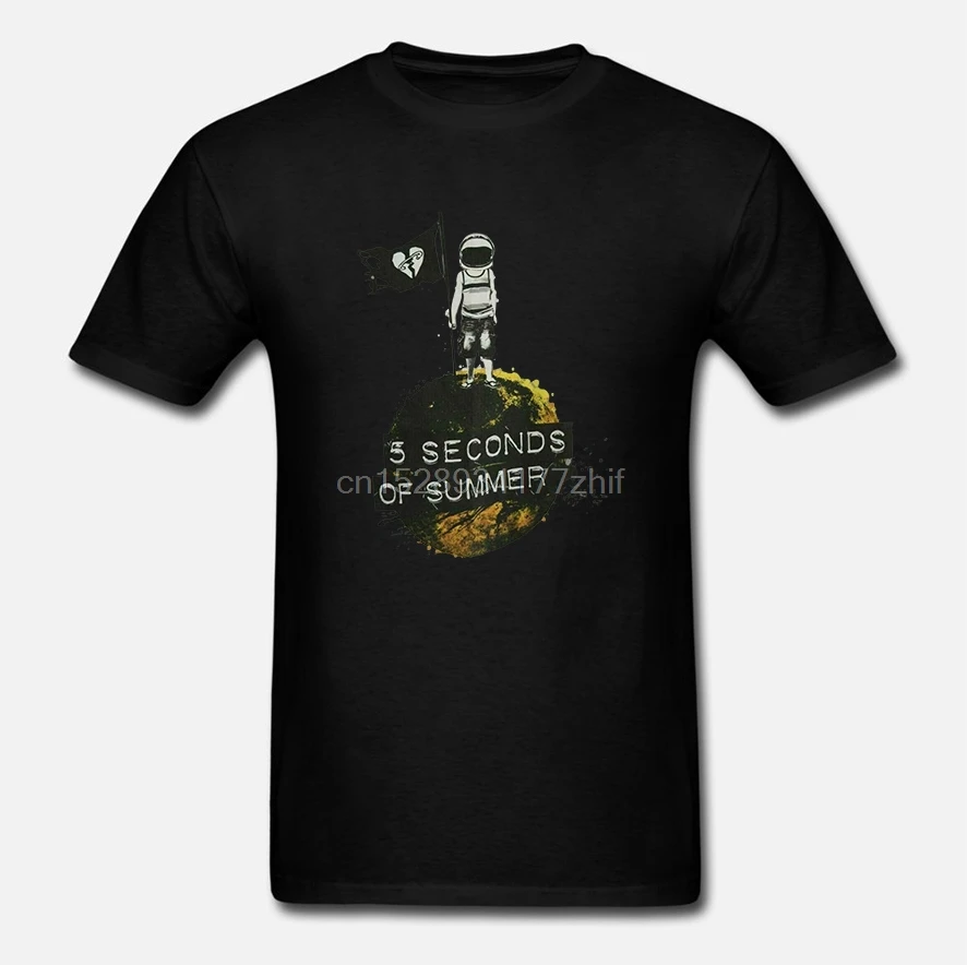 5SOS 5 Seconds of Summer Derping Flag on Sun Футболка Топ-футболка для продажи футболки из