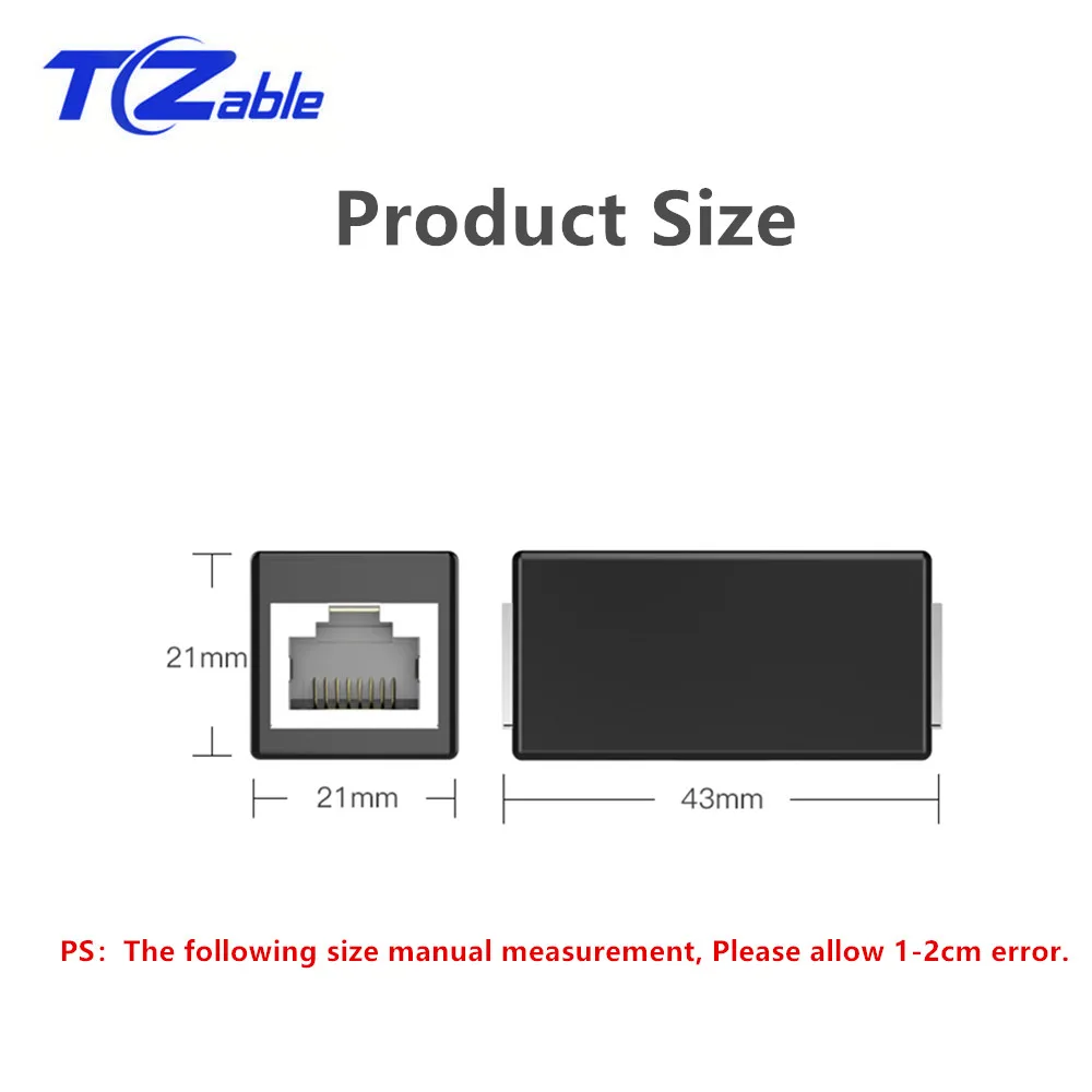 Cat7 RJ45 разъемы экранированный Ethernet кабель RJ45 муфта гнездовой разъем разветвитель LAN разъем передачи головы адаптер