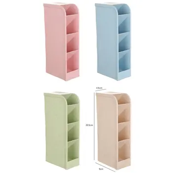 

4 Grids Storage Box Underwear Closet Drawer Divider Lidded Closet Organizer Drawer Organizers for Cosmetic Underwear Storage