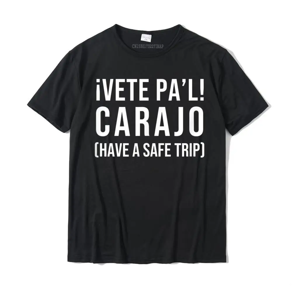 

Забавная испанская двуязычная хлопковая Футболка Vete Pal Carajo, повседневные топы, рубашки, семейный Мужской Топ, футболки, подарок