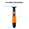 kemei KM-1910 rechargeable electric shaver beard shaver electric razor body trimmer men shaving machine hair trimmer face care ► Photo 2/6