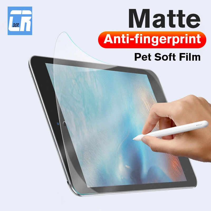 Мягкая матовая ПЭТ пленка с защитой от отпечатков пальцев для Apple iPad Mini 2 3 4 5