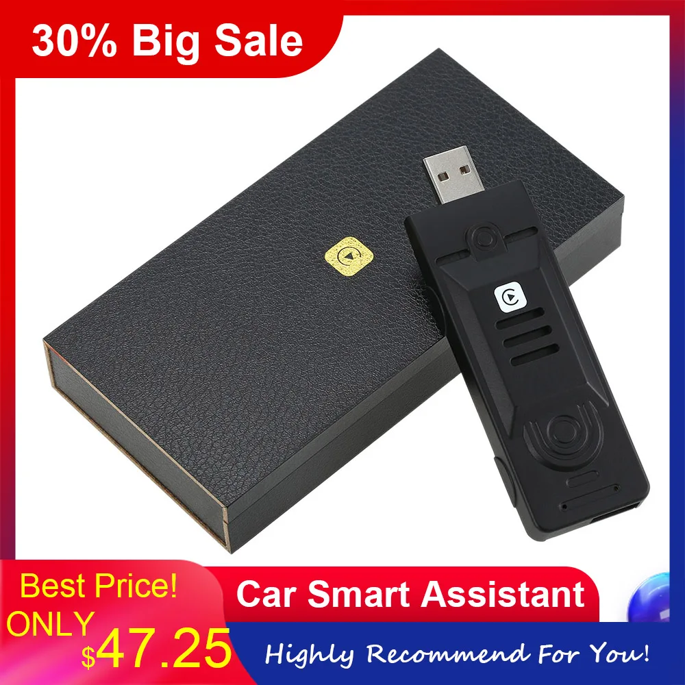 Car Android Stereo Smart Assistant Car Play Module Dongle Adapter USB Interface for iPhone