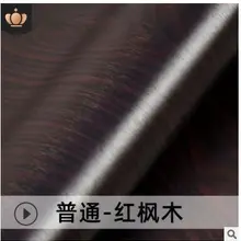 Имитация древесины-зерна Мебель самоклеющиеся обои водонепроницаемый ПВХ деревянная дверь, шкаф ремонт звуковая коробка наклейка