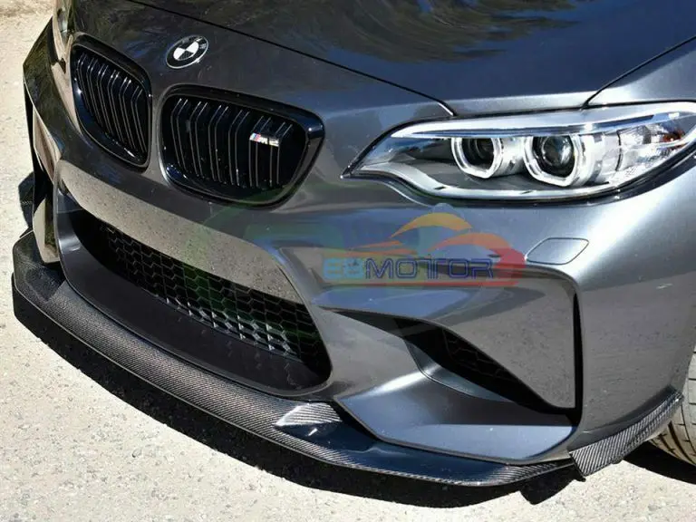 GTS стиль Реальные углеродного волокна передний спойлер для BMW F87 M2