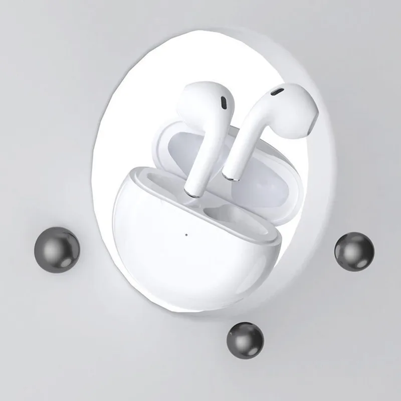 New Buds 4 TWS Wireless Earphone Bluetooth V5.0 Touch Sports Stereo Headset With HD Mic Active Noise Reduction For Android Ios
