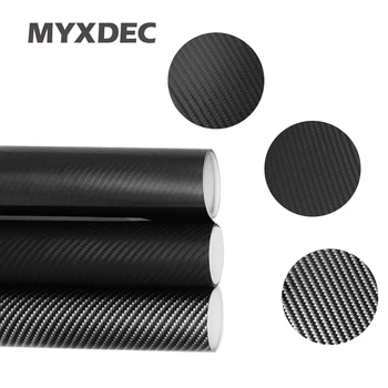 

30x100cm 3D Carbon Fiber Vinyl Film Car Stickers Waterproof Car Styling Wrap Auto Vehicle Detailing Car accessories Motorcycle