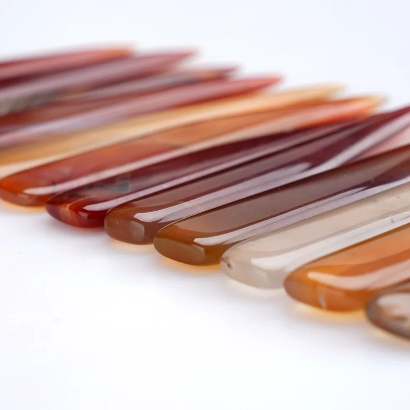 Natural Agate To Rub Leather Edge For Scoring Folding Creasing Paper Leathercrafts DIY Handmade Leather Tool Accessory leather tools leather craft tool kit leather craft tools leather craft tool