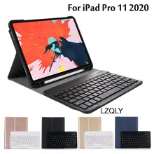 Étui pour clavier sans fil avec porte crayon détachable, housse magnétique pour iPad Pro 11 2020