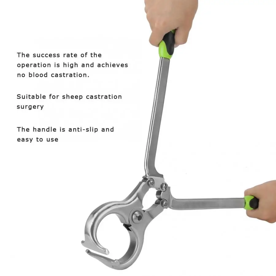 Sheep Castrator Castrating Plier Carbon Steel Castrator Castration Plier Tool Veterinary Instrument for Sheep Use