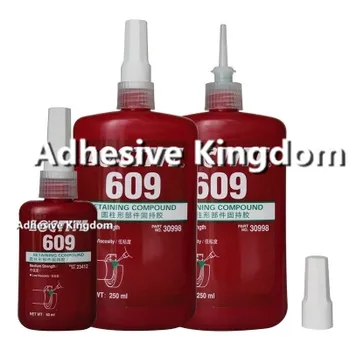 

2pcs 250ml Original Locti 609 cylindrical parts retaining glue high strength bearing fastening