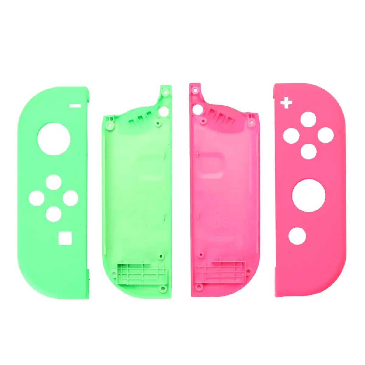 Сменный корпус, жесткий корпус, кожаный чехол для kingd Switch NS Joy-Cons, контроллер, зеленая Лицевая панель, крышка для joycon, запасная часть