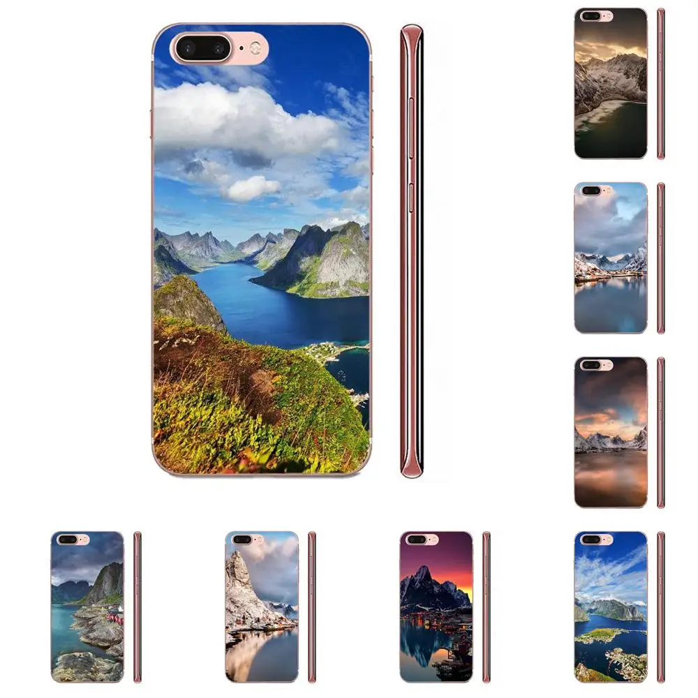 Рисунок ТПУ красивый Lofoten пейзаж для Huawei Honor Mate Nova Note 20 20s 30 5 5I 5T 6 7I 7C 8A 8X 9X 10 Pro Lite Play |