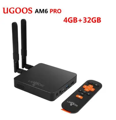 $US $117.51  UGOOS TV Box AM6 Pro Amlogic S922X Android 9.0 DDR4 2G/4G 16G/32G 5G WiFi 1000M LAN Bluetooth 5.0 4