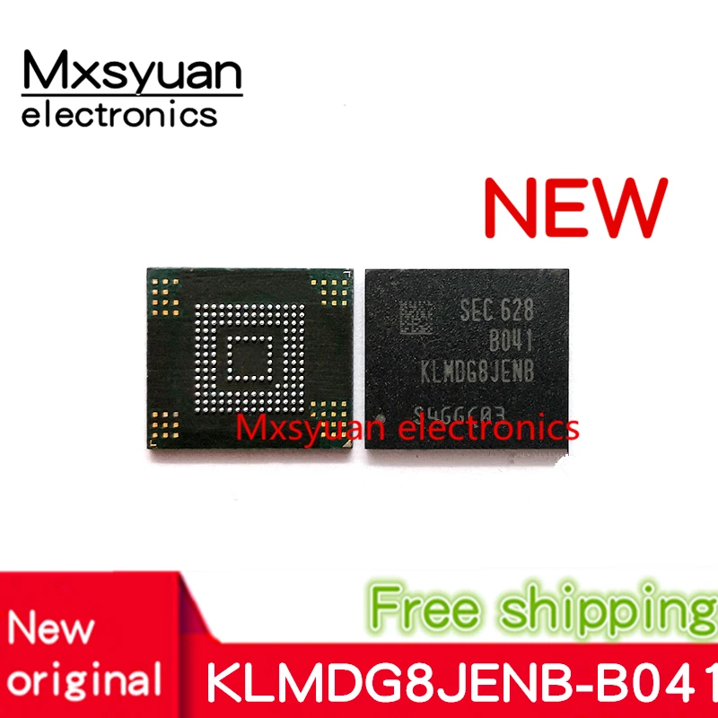 1pcs~10pcs/LOT KLMDG8JENB-B041 KLMDG8JENB BGA153Ball EMMC5.1 5.1 New original 128GB Mobilephone Memory | Бытовая техника