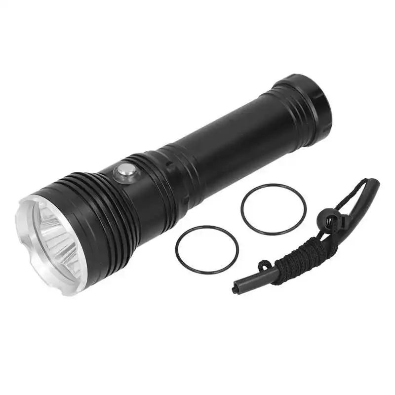 

Diving Fill Light XHP70.2 4LED Underwater Flashlight for Outdoor for Fishing for Camping