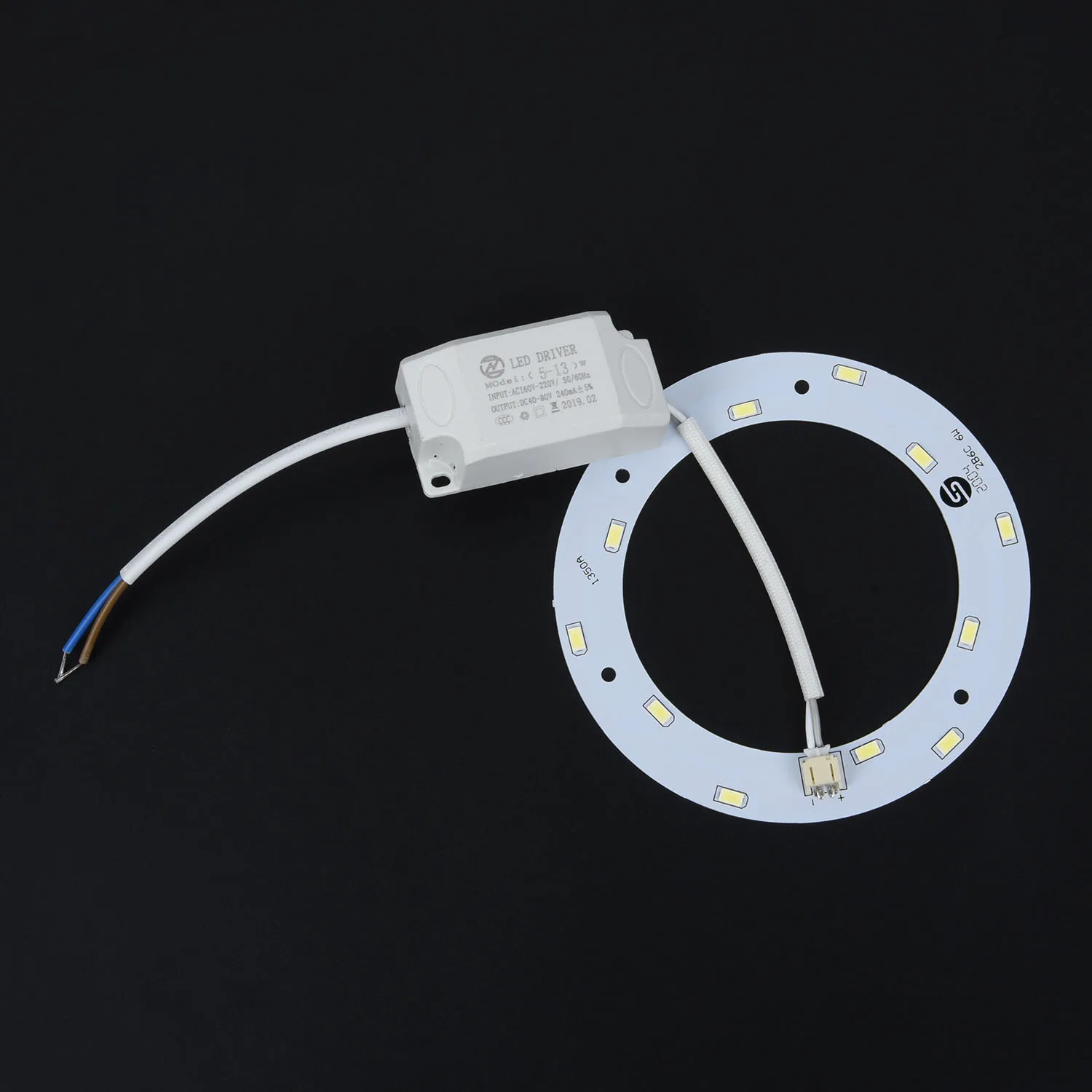 LED Panel Light 6W 12W 15W 18W  No Flicker Circle Shaped Light Fixtures Board For Ceiling Light Source Brightness Light Board