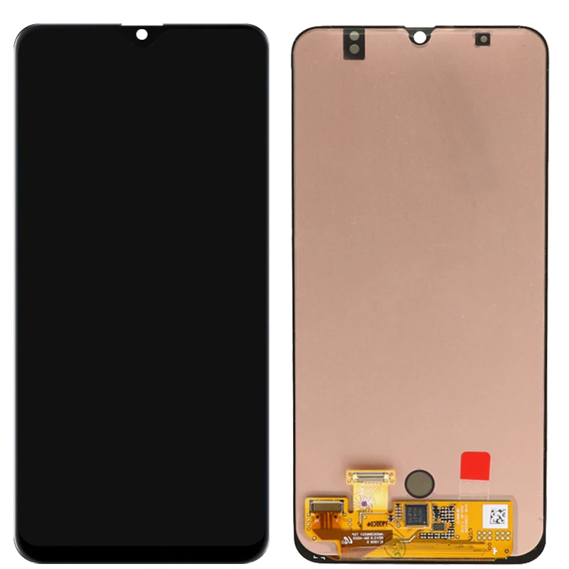  Original AMOLED A50 LCD For Samsung Galaxy A50 A505 LCD Display With Frame 6.4
