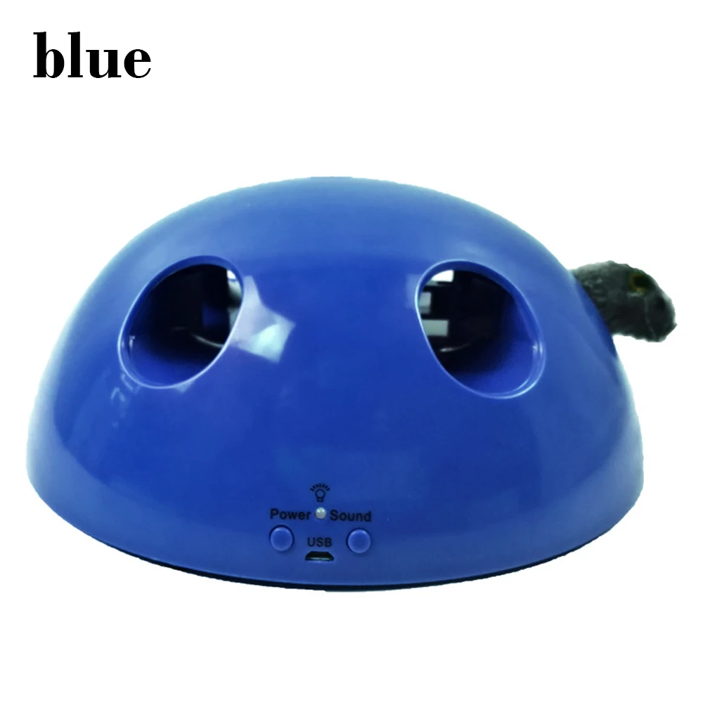 Электрический питомец, игрушка для кошек, забавная игра, прыгающая в глаза, стимулирующая кошачий питомец, умственная физическая Когтеточка для кошек, игрушка для кошек, новинка - Цвет: B-USB-Blue