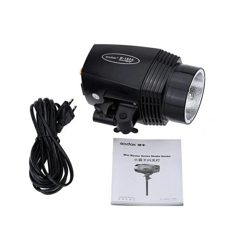 Godox K-180A k180a мини-Мастер Студия di Luce del Flash K180A 180WS 180 w Piccolo Studio Fotografia 110 v/220 v