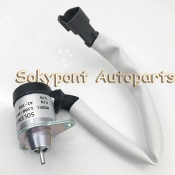 

New Fuel Shutoff Stop Solenoid Valve 42-100 1500-3076 for Thermo King 12V 1pc