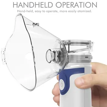 

Hand-Held Portable Atomizer Household Mini Silent Ultrasonic Micro Mesh Atomizer Gear Adjustment Usb