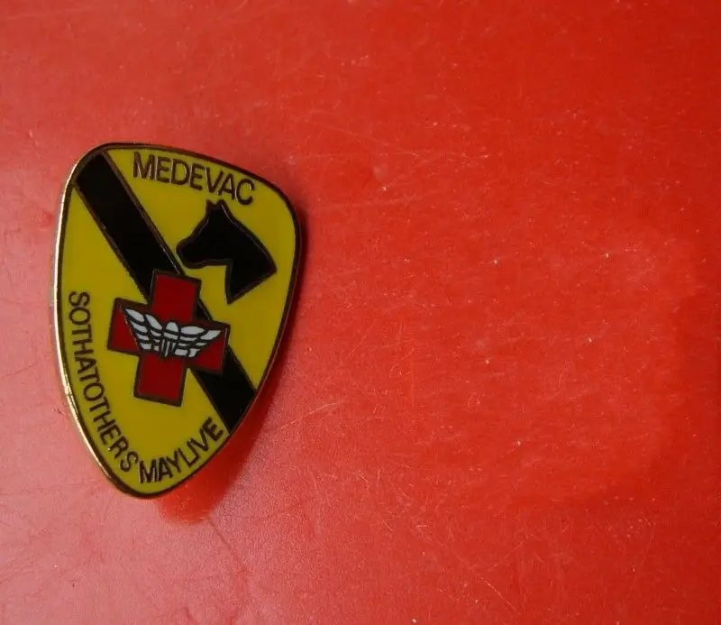 Униформа армии США 1-й кавалерийский дивизион медевак мини значок-шпилька на