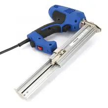 F30/K425 электрические гвозди прямые гвоздики Деревообработка силовой штапель ЕС вилка 220 В гвоздь