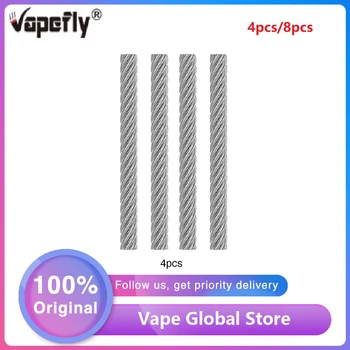 

4pcs/pack Original Vapefly SS Wire Electronic Cigarette Vape Accessory Designed for Vapefly Brunhilde RTA Tank