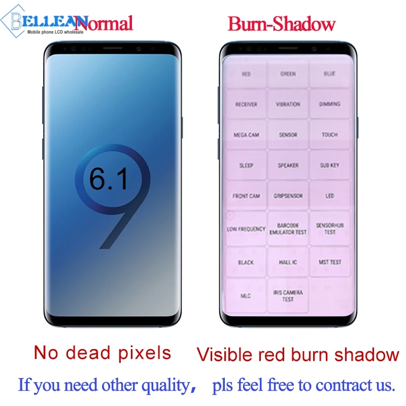

Dinamico G965 Display For Samsung Galaxy S9 Plus Lcd With Touch Screen Digitizer Assembly 6.2" G965F G965F/DS LCD Repair Parts