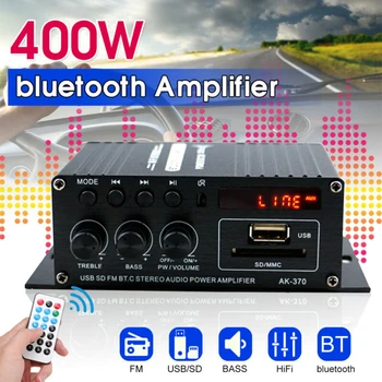 

DC12V Power Amplifier Bluetooth HiFi Car Stereo MP3 player Aluminum alloy
