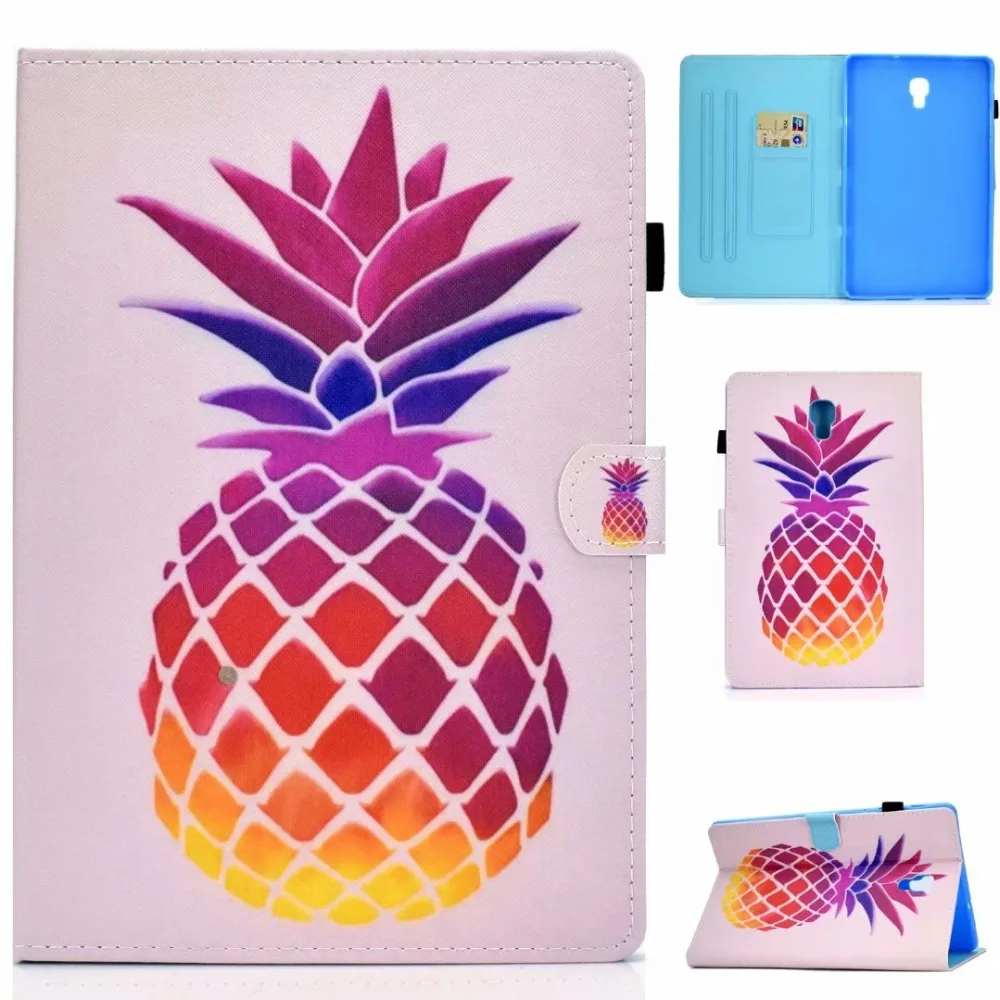 Кожаный PU смарт-чехол для Samsung Galaxy Tab S5e 10,5 SM-T720 SM-T725 чехол Funda планшет модный окрашенный чехол-подставка