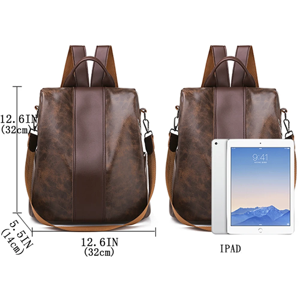 Хит продаж женский рюкзак с защитой от воров Mochila Feminina повседневный школьный для