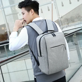 

USB Backpack Casual Business Men's Laptop Bag