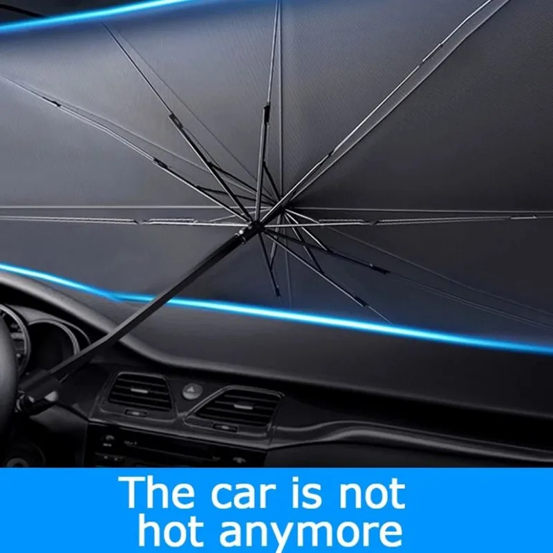 

Портативный автомобильный солнцезащитный зонт на лобовое стекло мини складной авто чехол на переднее окно УФ солнцезащитный козырек для автомобильных окон