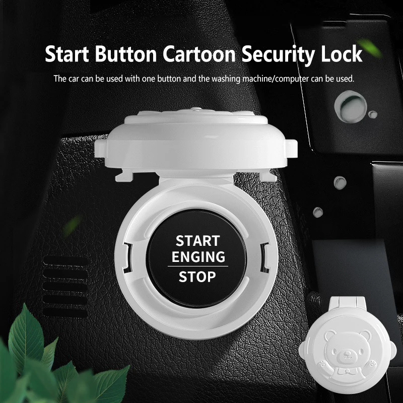 2 Pcs child safety lock kid safety electric switch button protection lock for automobile washing machine computer baby