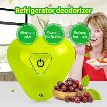 

O3 Air Cleaner Fresh Deodorizer Fridge Wardrobe Sterilizer Ozone Generator Ozonator Lithium Battery Fresh Fridge Refrigerator