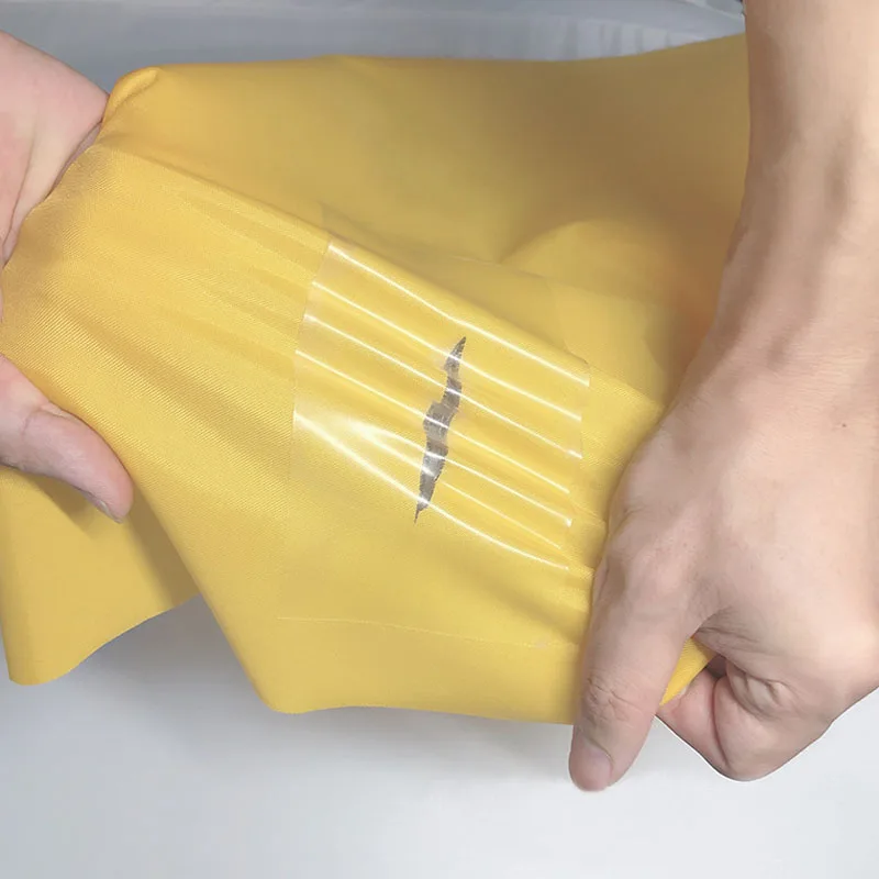 Toppe Autoadesive Impermeabili Nylon - 2 Pezzi 10x12 Cm, Verde Oliva - Foto 10