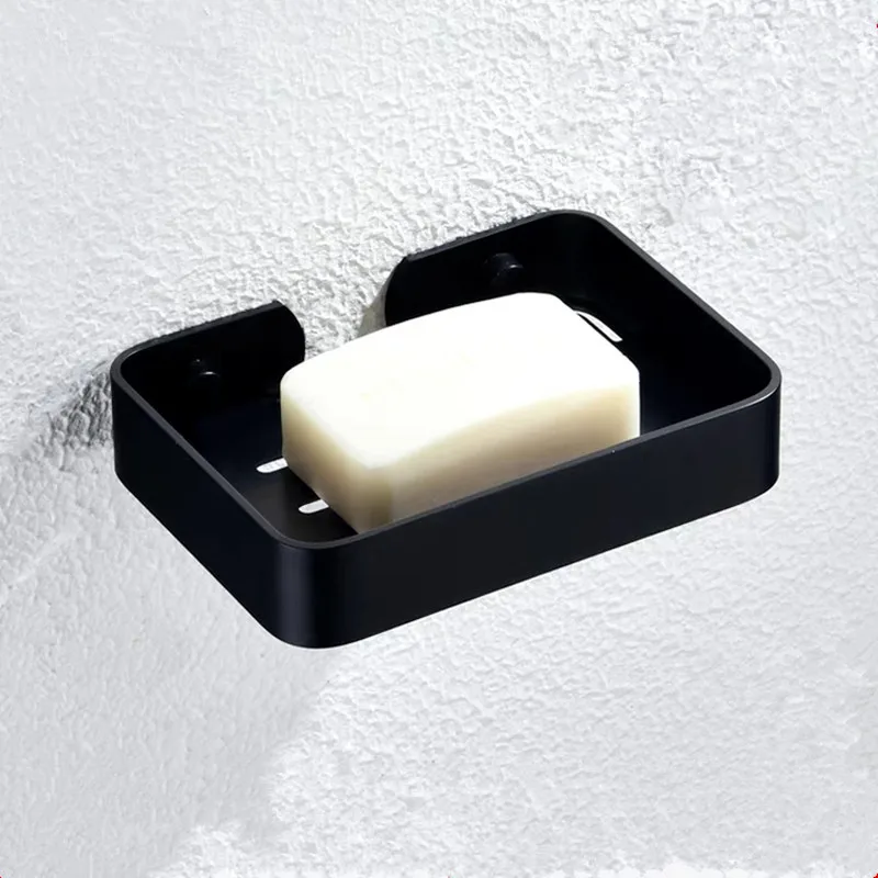 Мыльница Держатель Квадратный держатель мыльница для ванной комнаты, аксессуары для ванной комнаты Аксессуары для мыла держатель, мыльница-Bla