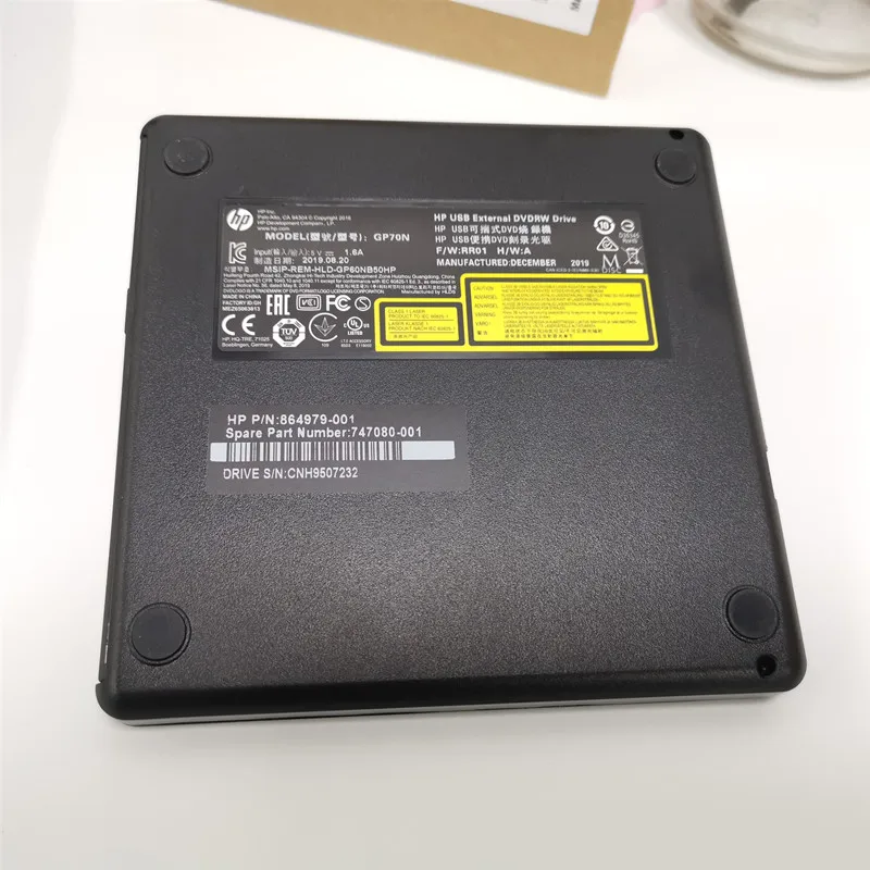Hp usb外付けdvdドライブgp70nは、すべてのブランドのサーバー、ラップ 