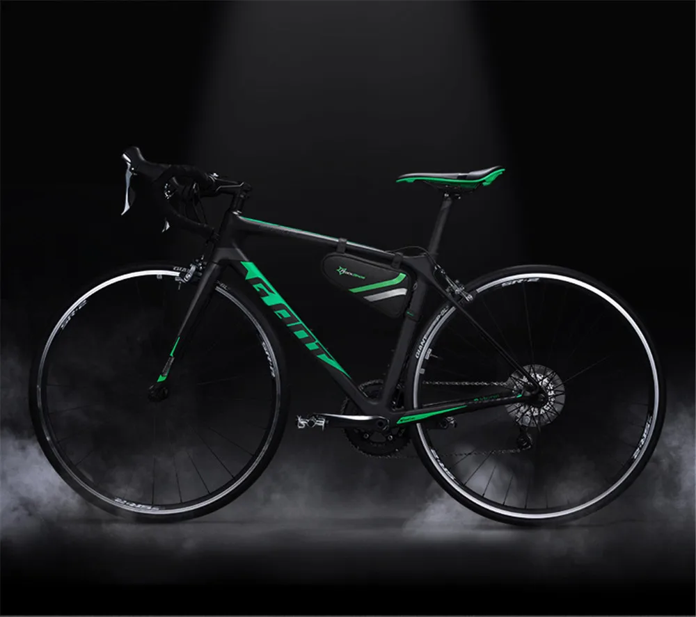 ROCKBROS MTB сумка для шоссейного велосипеда передняя треугольная велосипедная Сумка водонепроницаемая непромокаемая велосипедная сумка Pannier Аксессуары для велосипеда