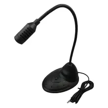 

Flexible Mini Chatting Meeting Singing Recording Microphone 3.5mm Wired Mic