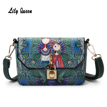 

2020 Summer New Ethnic Flap Crossbody Bag Floral Shoulder Messenger Bag for Women Bags Bolsas De Mujer